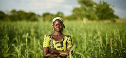 Woman farmer in Ghana. Photo: Nana Kofi Acquah/Oxfam