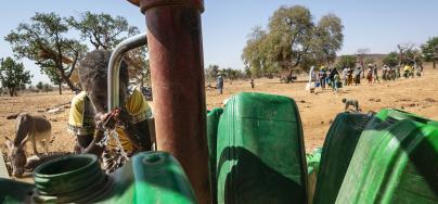 In the Central North region of Burkina Faso, water has become a scarce resource. 