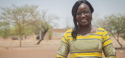 Naomie Ouedraogo Bicaba, woman peace activist in Burkina Faso