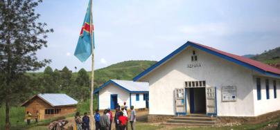 Local government office, Nyabiondo, Masisi territory, North Kivu. Photo: Phil Moore/Oxfam