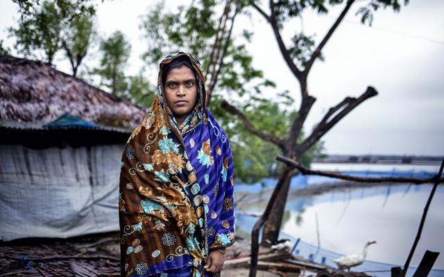 “We had so many losses last November in Cyclone Bulbul. Now, again, a cyclone has destroyed our future. The water we used to drink is now salty.” - Rima, Bangladesh