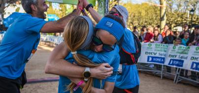 Over 1,800 people took part in Oxfam Intermón Trailwalker in Girona (Spain) in 2019. Photo: Jaume Sans Curià/Oxfam