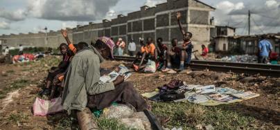 Kibera, the largest informal settlement in Africa, where an estimated 700,000 to 1 million people live. Many of the families live in a precarious situation with lack of access to basic social services, such as water, electricity and decent housing. Photo credit: Pablo Tosco/Oxfam