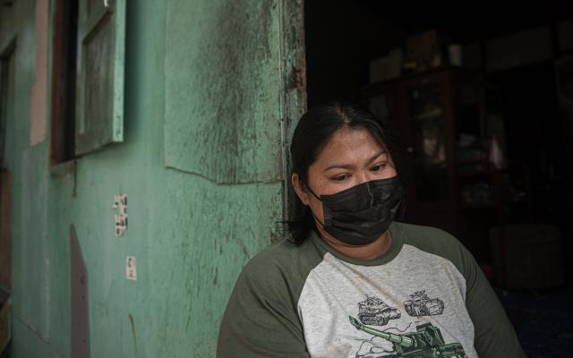 Ma-o, migrant worker in Thai shrimp industry