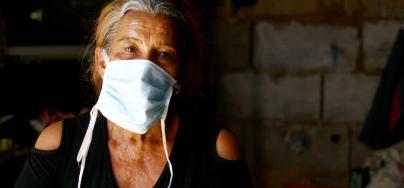 Nuvis, 64, sells coffee and cigarettes at the Port of Maracaibo, Venezuela. Credit: Ivan Ocando.