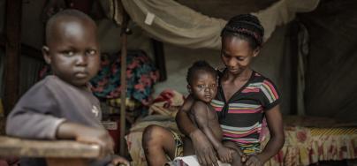 One in five Central Africans remain displaced or are refugees, and 58% of Central African refugees are children.  Photo: Pablo Tosco/Oxfam