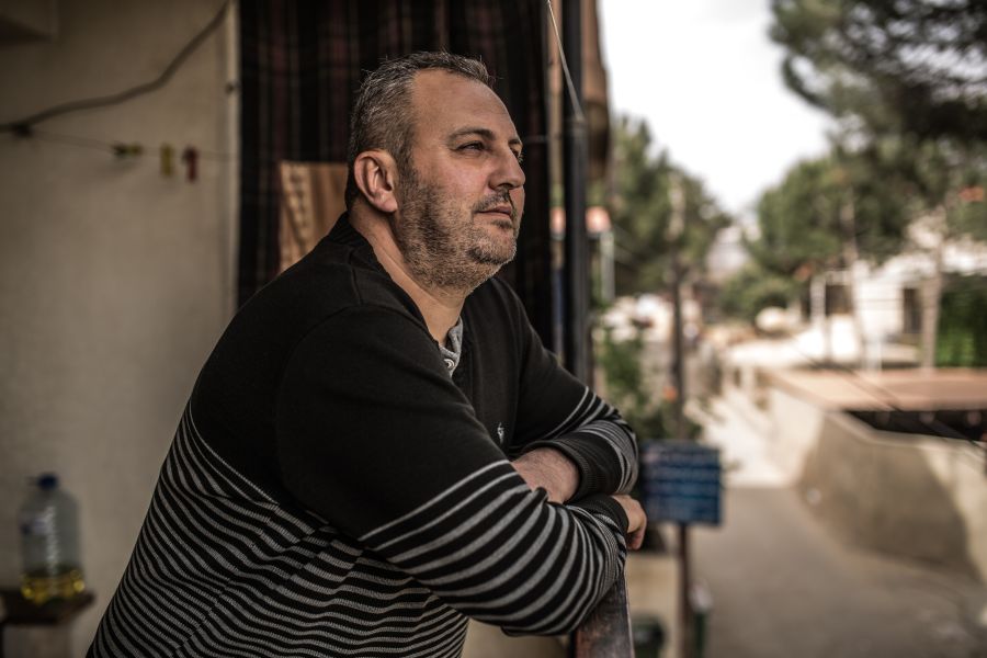 Ayman and his wife Susan fled Syria with their 3 children after violence broke out in their hometown of Zabadani 6 years ago.