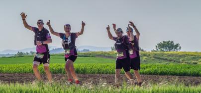 Euskadi Oxfam Trailwalker participants. Credit: Jordi Santacana/Oxfam