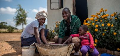 Zibusiso and his wife Sibongisiwe