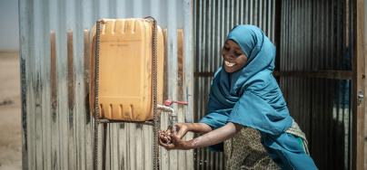 Aisha is a health promoter in the community of Docoloha, Somalia. 