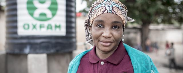 Hauwa Kyari (37) comes from Maiduguri, Nigeria and is an Oxfam Field Officer.