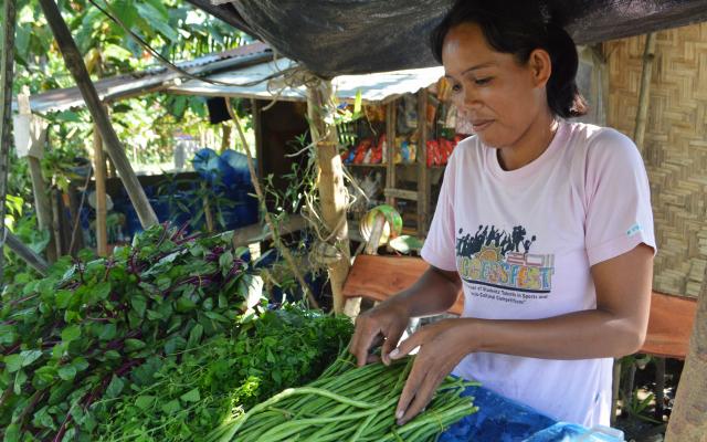 Rosana Jano is a farmer from Sultan Kudarat, Philippines.