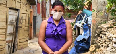 Julissa Álvarez lives in the Dominican Republic. Because of COVID-19-induced lockdowns, she has lost her clients and livelihood.