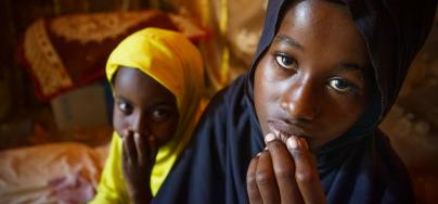 In an IDP camp at the outskirts of Garowe, some different families have found shelter after they had to leave their homes because of the ongoing drought.