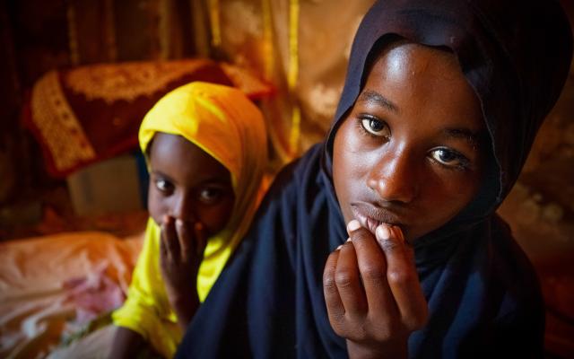 Daughters of Farhiya Ahmed Abdi, Puntland Drought 