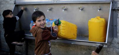 Water in Gaza. Photo: Eyad El Baba/Oxfam