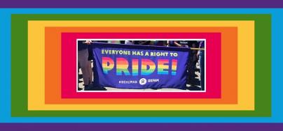 Everyone has a right to pride.