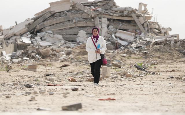 Destruction in Gaza