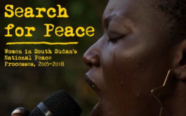 Oxfam's research on South Sudan women's role in peace