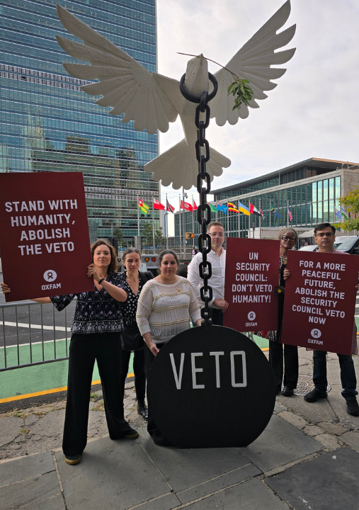 Abolish Veto stunt